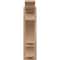 Ekena Millwork 5 1/2-in W x 14-in D x 22-in H Balboa Trad Rough Cedar Woodgrain TimberThane Outlooker, Primed Tan OUTUR055X14X22BOA04RCPR - alternate 5